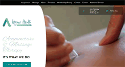 Desktop Screenshot of higherhealth.ca